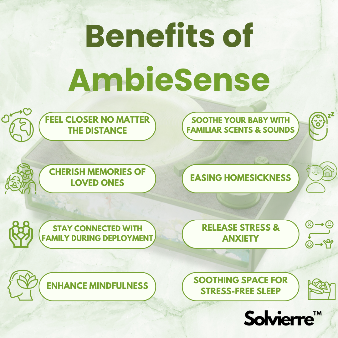 AmbieSense Speaker Diffuser Benefits | Solvierre